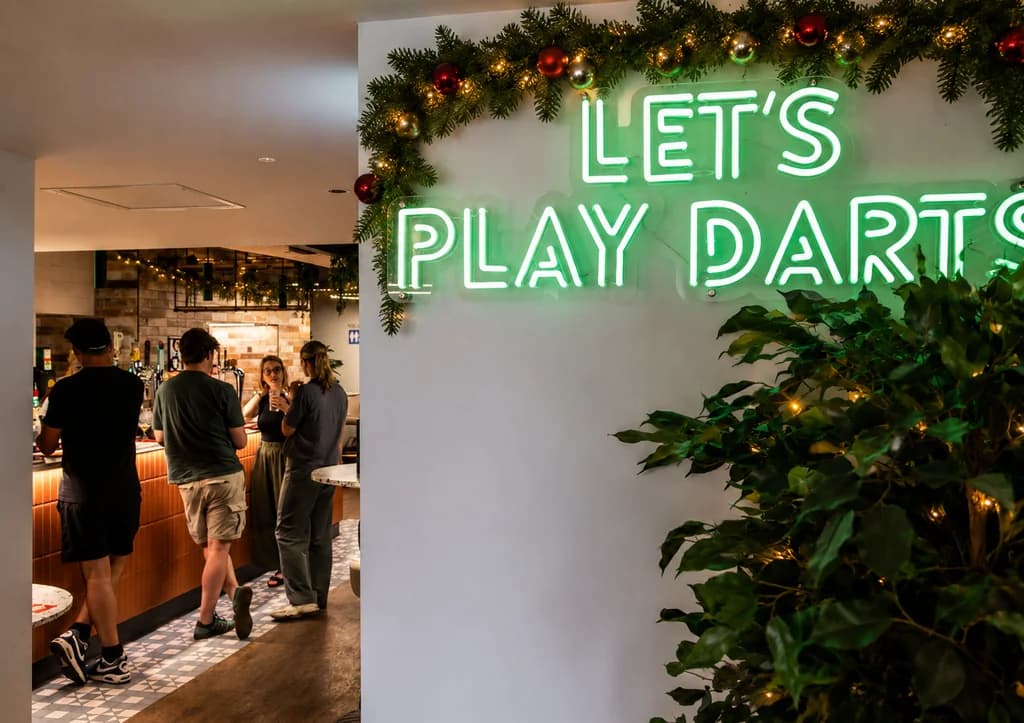 Christmas party at The Oche Club
